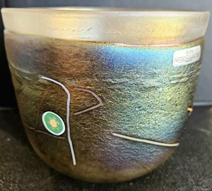 KOSTA BODA Sweden Studio Art Glass Bertil Vallien Artist Collection Tornado Bowl - Picture 1 of 9