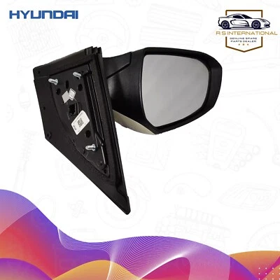 Hyundai genuine grand i10 xcent rear view mirror assy rh 2016-2019 87620B4260 - Image 1 of 4