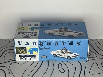 Vanguards Ford Consul 3000Gt Politie Antwerp Police Ltd Edition 1:43 Scale Model - Image 1 of 4