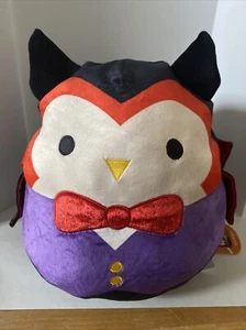 Squishmallows 12” Wade Werewolf Quill Owl Vampire Flip A Mallow Halloween Plush - Picture 1 of 11