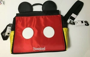 Disneyland Mickey Mouse Bolsa de Pañales Bolso Bebé Cambiador Almohadilla Ajustable Correa para el Hombro NUEVO - Imagen 1 de 12