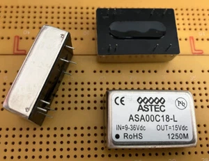 15V ±2% 6W DC/DC Converter 9-36Vin 1500V Isol. ASTEC ASA00C18-L Multi Qty - Picture 1 of 1
