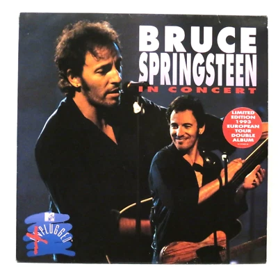 BRUCE SPRINGSTEEN ‎– In Concert / MTV Plugged 1993 1st Ltd. UK 2xLP NM - Image 1 of 4