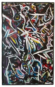 David Rodgers 20thC.) Founding Member East Village Neo-ExpressionIst Movement - Picture 1 of 13