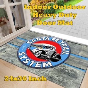 Alfombra de entrada de alfombrilla de puerta de diseño clásico sistema Trail Bus Santa Fe de colección - Imagen 1 de 4