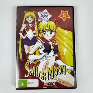 Sailor Moon 5 - Beware of Green Eyed Monsters DVD Anime Region 4 - Picture 1 of 3