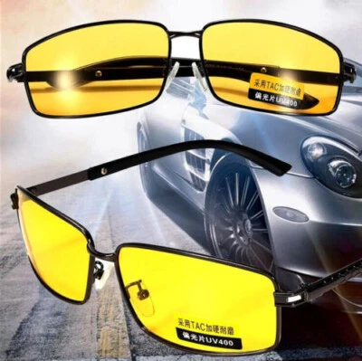 Night Vision Safety Driving Glasses Polarized Sunglasses Outdoor UV400 Eyewear - Image 1 of 4