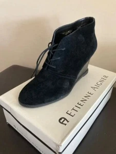 Women shoe size 11 leather boots - Picture 1 of 5