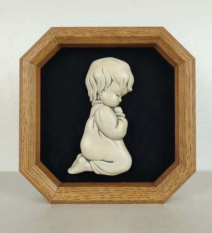 Special Moments Child Praying Shadow Box By Miller Studio # 771 Cover