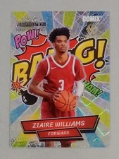 2021-22 Wild Card Alumination Comix Blue Yellow Chase #AC-25 Ziaire Williams 3/5