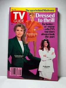 TV Guide 1990 August 4-10 Nicollette Sheridan Candice Bergen Kirstie Alley - Bild 1 von 4
