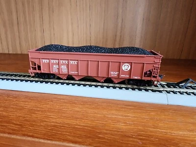 Bowser 42064 HO Scale H22a 4bay Hopper PRR Circle Keystone #410401 - Image 1 of 4