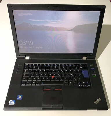PC Portable Lenovo ThinkPad L520 Intel Celeron B810, 1,6GHz, HDD 250Go, 4Go Ram - Photo 1/4