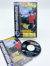 Vintage Video Game Sega Saturn Actua Golf Complete