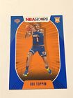 Obi Toppin 2020-21 Hoops Blue Parallel Rookie Card #226 New York Knicks