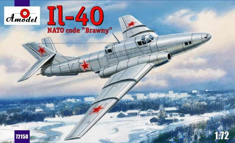Amodel 72158 - 1:72 Ilyushin IL-40 "Aereo Sovietico Robusto" - Nuovo - Immagine 1 di 1