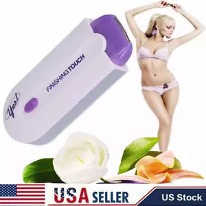 2-in-1 Epilator Women Painless Touch Facial Body Hair Removal Depilator Shaver - Picture 1 of 10