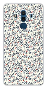 Coque en silicone imprimée compatible Huawei Mate 10 Pro Olivier - Photo 1 sur 3