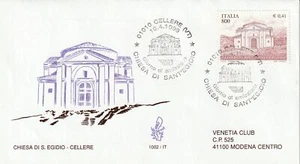1999 FDC VENETIA 1002/IT ITALIA CHIESA DI S.EGIDIO - CELLERE MF80472 - Imagen 1 de 1