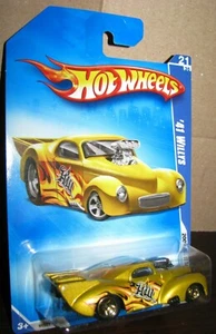 Hot Wheels 2008 #61 All Stars #21 '41 Willys  Gold   - Picture 1 of 5