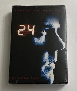 24 - Season 2 DVD NEW Sealed - 7-Disc Set - Kiefer Sutherland Collectors Edition - Picture 1 of 4