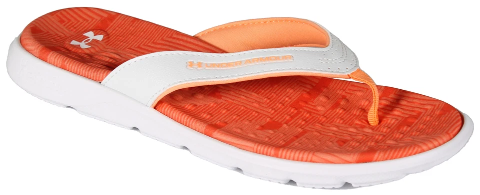 Sandalia Under Armour Ignite Pro Graphic Marbella - Blanca/Naranja - Nueva Foto 1 de 1