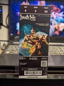 LE SSERAFIM 2025 EASY CRAZY HOT TOUR Personalized K-Pop Concert Ticket - Picture 1 of 7