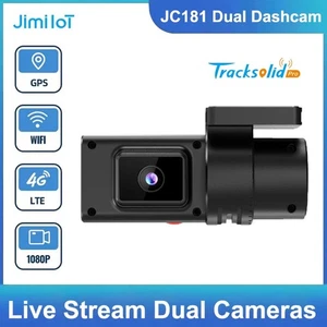 Jimi JC181 4G Car Camera Live Stream Dual Cameras GPS Tracking Multiple Alarms - Picture 1 of 17