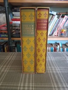 Twenty Years After & Three Musketeers By Alexander Dumas Heritage Press W/ Folio - Imagen 1 de 17