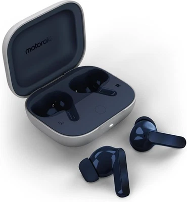 Motorola Moto Buds (XT2443-1) Bluetooth 5.3 ANC IPX4 Llamadas Claras - Azul Oscuro NUEVO Foto 1 de 4