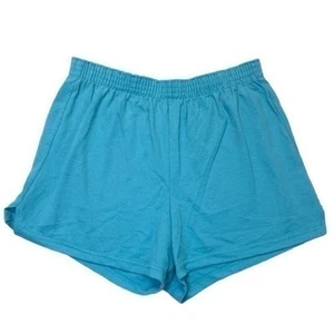 Soffe Athletic Shorts Size Medium Light sky Blue gym activewear sporty dance - Picture 1 of 5