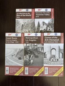 AAA Historical Map 5 PC Set Collection-1915, 1916, 1926, 1930, 1932 Year - Picture 1 of 12