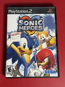 Sonic Heroes Sony PlayStation 2 PS2, 2005 - PROBADO - Imagen 1 de 3