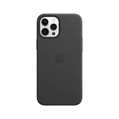 Funda de cuero Apple con MagSafe (para iPhone 12 Pro Max) - Negra Foto 1 de 1