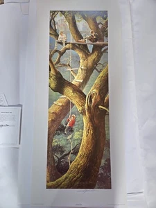 1993 Greg Olsen Der Bruderschaftsbaum signierter Druck 160/750 Nachlassfund - Bild 1 von 13