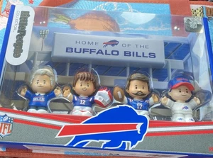 NEW Fisher-Price Little People Buffalo Bills Figures 2025 Josh Allen New Bag - Picture 1 of 3