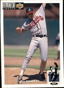 Greg Maddux 1994 Collector's Choice Silver Signature #183 Atlanta Braves - Picture 1 of 2