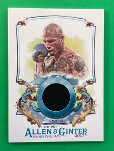 2017  Topps ALLEN GINTER  MIGUEL COTTO . RELIC PATCH . PROFESSIONAL BOXER # 284 - Picture 1 of 2