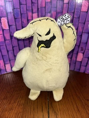 Disney Tim Burton’s The Nightmare Before Christmas Oogie Boogie W/ Dice 5" Plush - Image 1 of 4