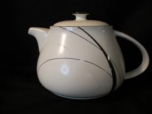 Denby Oyster Strands Teapot Stoneware Dishwasher, Made in England - Bild 1 von 3