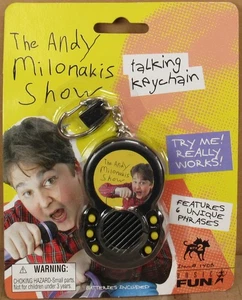 The Andy Milonakis Show sprechender Schlüsselanhänger neu in Verpackung (braucht Batterien) von Basic Fun - Bild 1 von 3