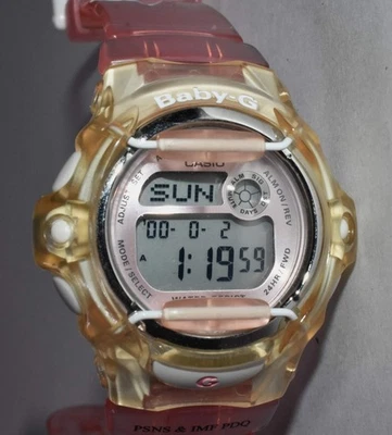 Relógio Digital Casio BG169R Feminino Rosa Baby-G - Nova Bateria - Imagem 1 de 4