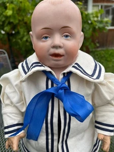 Gebrüder Knoch 205 Junge 41 cm Deutschland um 1906 Rarität Charakterpuppe - Picture 1 of 9