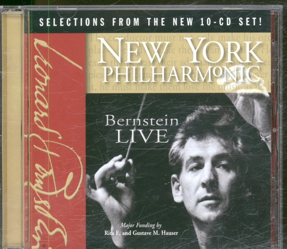 NYP2014 New York Philharmonic Orchestra Bernstein Live (Auswahl Aus Dem New) - Bild 1 von 3