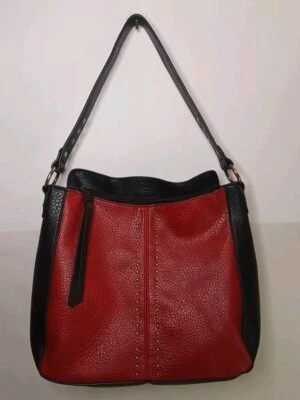 Cartera Montana West para mujer negra y roja Foto 1 de 4