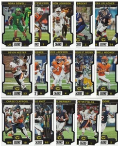 2023 CHICAGO BEARS 35 Card Lot w/ SCORE Team Set 28 CURRENT Players BAGENT RC - Bild 1 von 2