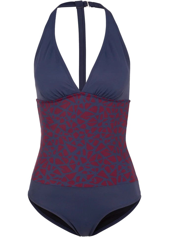 Neu Shape Badeanzug Gr. 40 Dunkelblau Bordeaux Form-Bademode Schwimm-Anzug - Bild 1 von 1