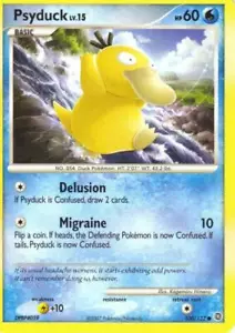 2x (pok-SW-100) Psyduck (C) Pokemon D&P Secret Wonders Card # 100 - Picture 1 of 1
