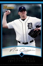 2001 Bowman Draft Picks & Prospects Nate Cornejo Detroit Tigers #BDP11
