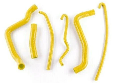 PARA SUZUKI GSXR 1000 2005 2006 05-06 K5 K6 MANGUERA REFRIGERANTE RADIADOR SILICONA AMARILLA Foto 1 de 4